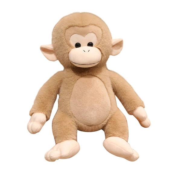 11 Inch Soft Monkey Plush Toy Cute Stuffed Animal for Kids and Collectors,Colour as Pictured