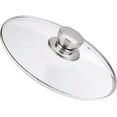thumbnail image 1 of 11 Inch Tempered Glass Lid Replacement Cover for Inches Cookware, 11" Skillets, Round Cast Iron, Pots, Pans, 1 of 3