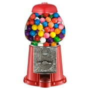 Great Northern Popcorn 11-Inch Coin-Operated Mini Gumball Machine (Red)