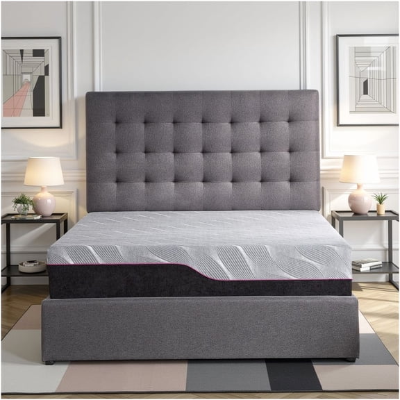 11" King Size Cooling Gel Memory Foam Mattress, Medium Firm Support, CertiPUR-US Certified, Copper Infused for Temperature Regulation & Pressure Relief