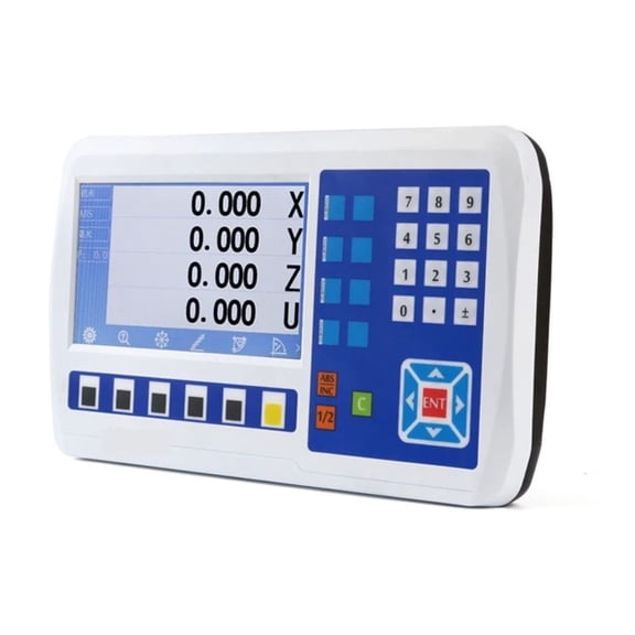11 Language 2 or 3 Axis BIG LCD Dro Digital Readout Systems Display Set Kit for Lathe Mill CNC Machines ,Easy to Operate