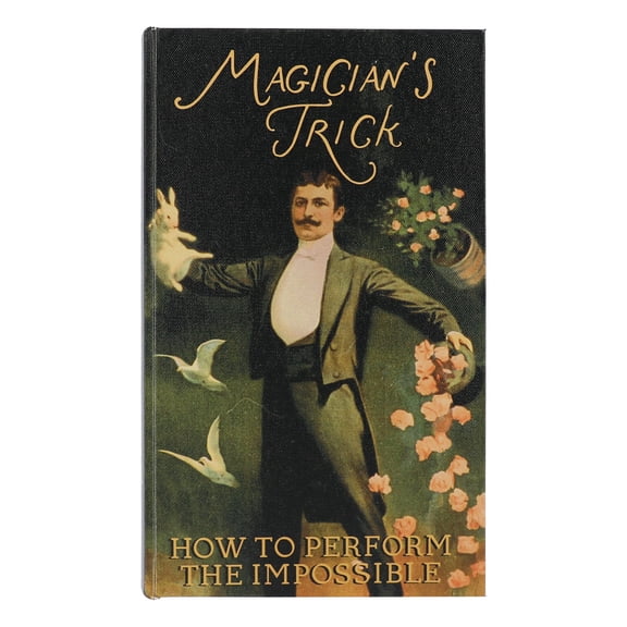 11" Magician's Trick Book Box Tabletop Dcor by Ashland