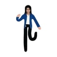 thumbnail image 1 of 11" Michael Plush Figure, Mini Michael Doll Bendable Flexible Internal Wire Frame Poseable Stuffed Doll，Michael Toys Party Decorations Gift for Singer Fans, 1 of 5