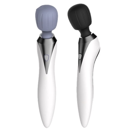 11 Modes High Frequency Vibration Massage Stick - Deep Tissue USB Fast Charge, IPX7 Waterproof Portable Silicone Heads