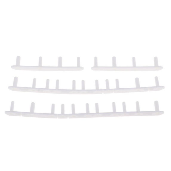 11 Nails/4 Nails Universal Badminton Racket Racquet Grommets Eyelets Replacement Stringing Protective Accessories Equipment Milky