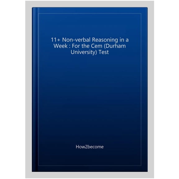 11+ Non-Verbal Reasoning In A Week