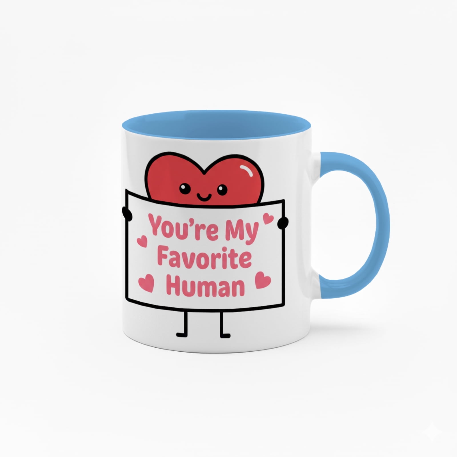 11-Ounce Colorful Inner-Lined Ceramic Mug: 