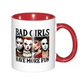 11 Ounces Coffee Mug Halloween Horror Movie Villain Pink Freddy Micheal