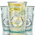 thumbnail image 1 of Couronne Co. 11 oz Bee  Recycled Beverage Glass - Set of 6, 1 of 8