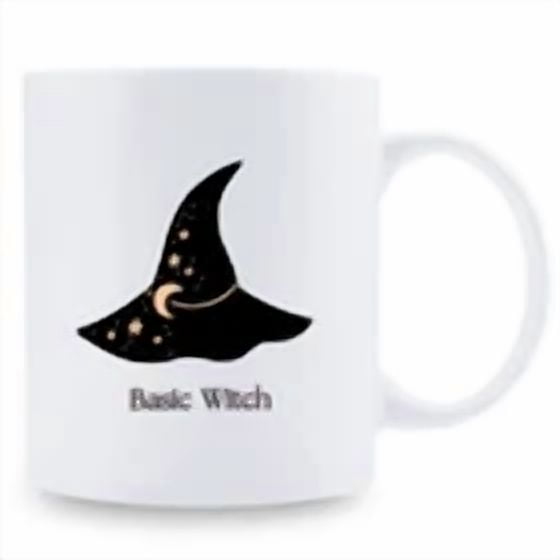 11 Oz, Halloween Witch Mug, Funny Ceramic Coffee Mug, Novelty Gift Birthday Cup