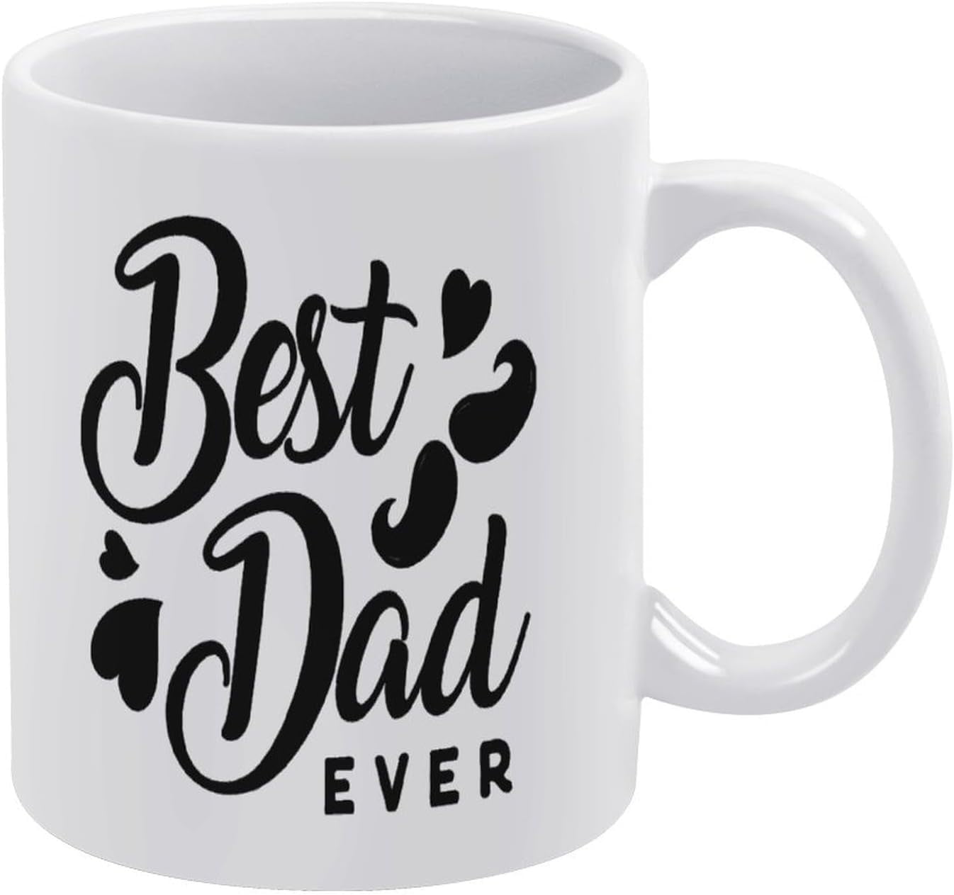 Estiyond 11 Oz White Coffee Mug - Fall Design, Ceramic, Microwave & Dishwasher Safe, Double-Sided Print - View #12