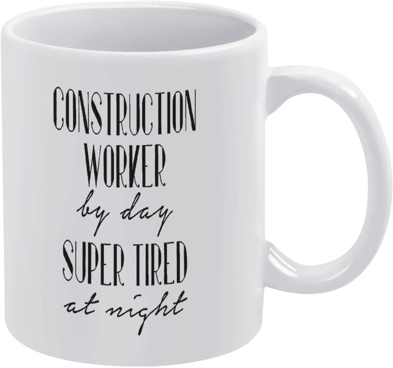 Estiyond 11 Oz White Coffee Mug - Fall Design, Ceramic, Microwave & Dishwasher Safe, Double-Sided Print - View #7