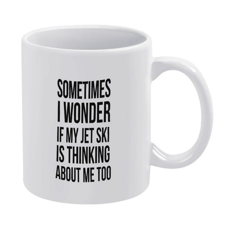 Jet Ski White Ceramic Mug Jet Ski White Ceramic Mug