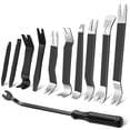 thumbnail image 1 of 11 PCS AutoTrim Removal Tool Kit, Metal Pry Tool Auto Fastener Remover Pry Bar Set Trim Remover Kits for Vehicle Door Panel, Audio Radio Panel, Dashboard Repair Kit, 1 of 7