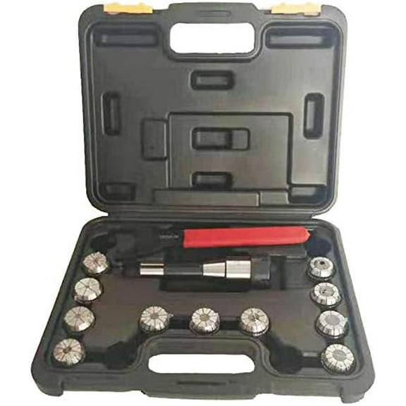 11 PCS Chuck R8 Shank ER32 Collet Cnc Lathe Spring Collet Tools