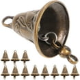 11 PCS Metal Antique Bell for Wealth and Safefor Good Luck, Peace and