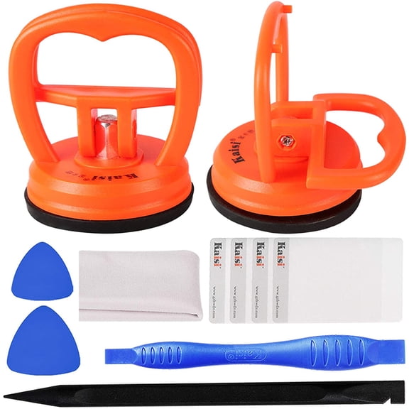 11 PCS Screen Suction Cup Kit LCD Screen Opening Tools Screen Replacement Tools for iPad, iMac, MacBook, Tablet, Laptop, iPhone, Samsung, Huawei, Etc.