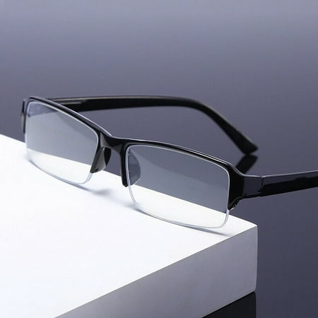 11 Packs Men Women Rectangular Half Frame Blue Light Blocking Reading Glasses Readers for Gaming Computer +2.00