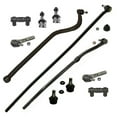 thumbnail image 1 of 11 Pc Front Steering & Suspension Kit Drag Link Tie Rods Adjusting Sleeves Ball Joints Kit for 4WD/4x4 Models Fits select: 1998-1999 DODGE RAM 1500, 1998-1999 DODGE RAM 2500, 1 of 12