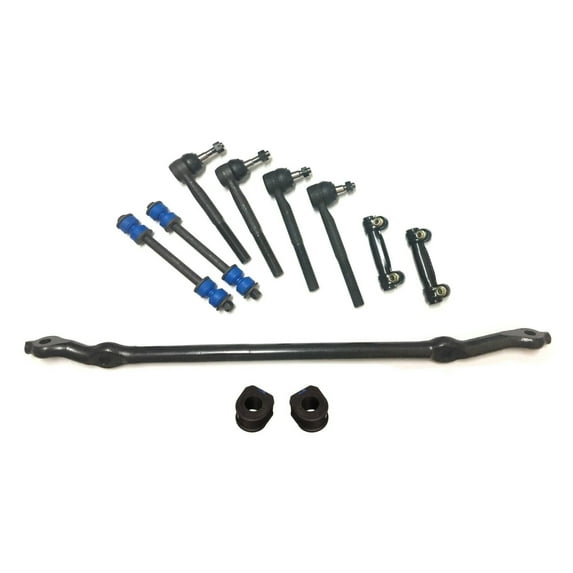 11 Pc New Steering Center Link Front Sway Bar Frame Bushings - 27mm (1.06 Inch) Tie Rod End & Sway Bars Fits select: 1988-2000 CHEVROLET GMT-400, 1992-1999 CHEVROLET SUBURBAN