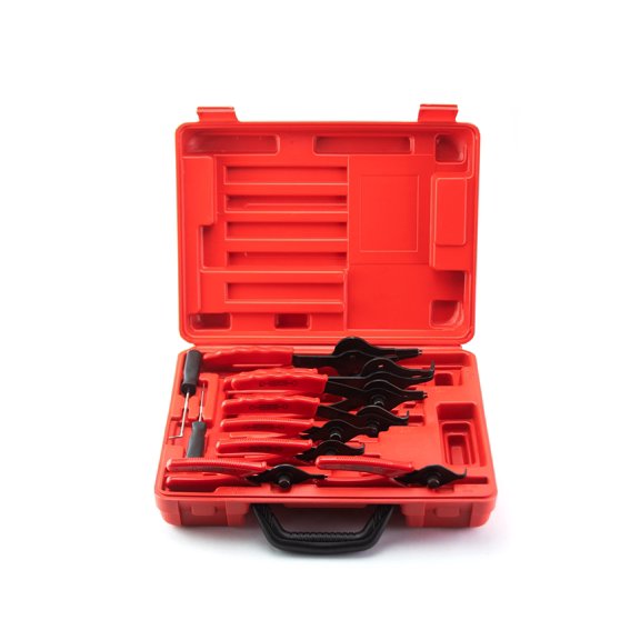 11 Pc Snap Ring Plier Set for Internal External Retaining Rings Mechanics Auto Tool