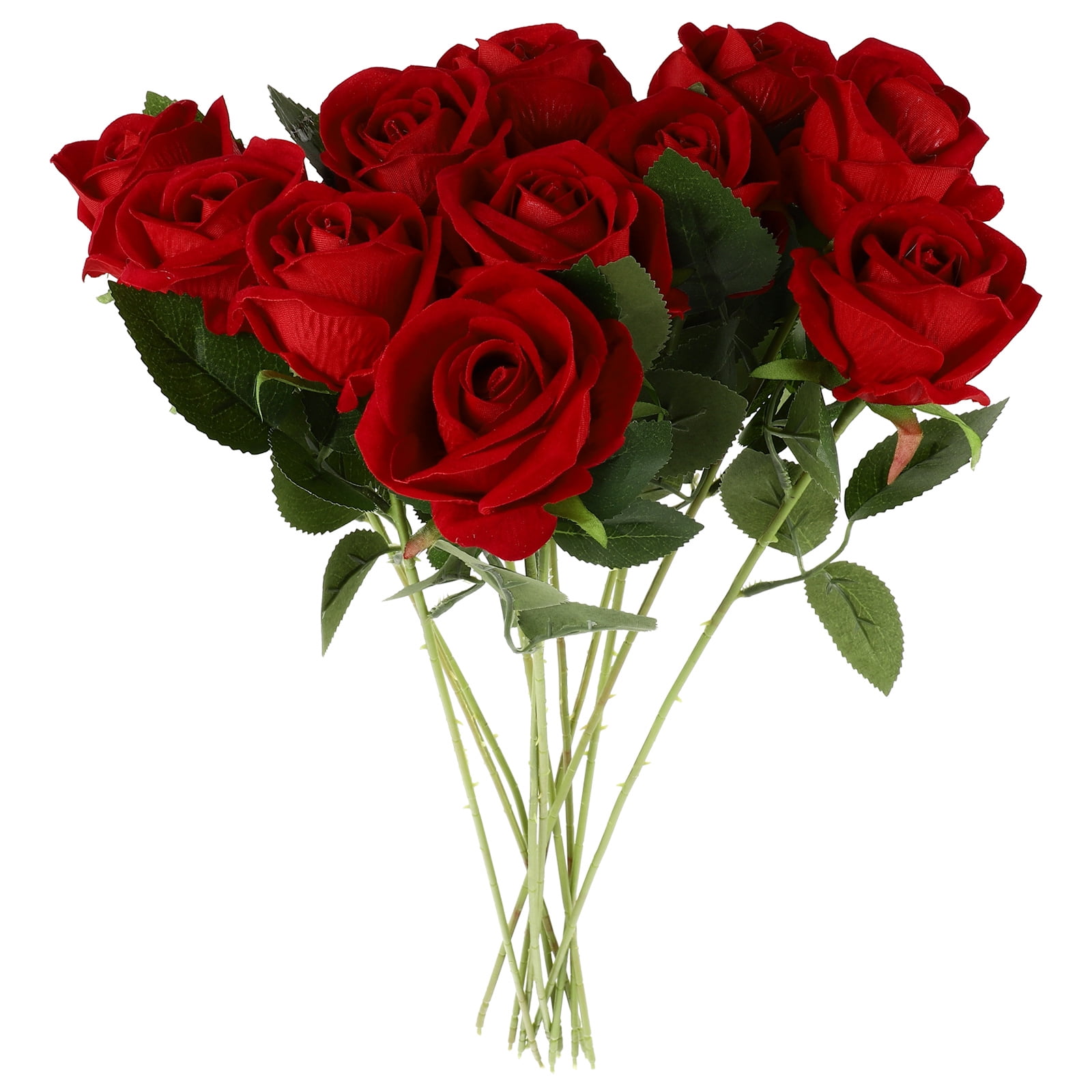 11 Pcs Fake Roses Peonies Artificial Flowers Petals for Wedding Decor ...