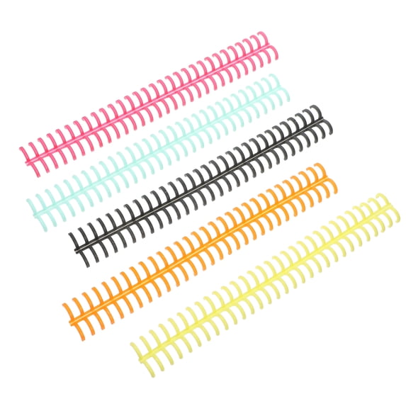 11Pcs Notebook Binding Spines Spiral Coils Comb Bindings