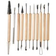 11 Pcs Radium Knives, Pottery And Sculpture Tools