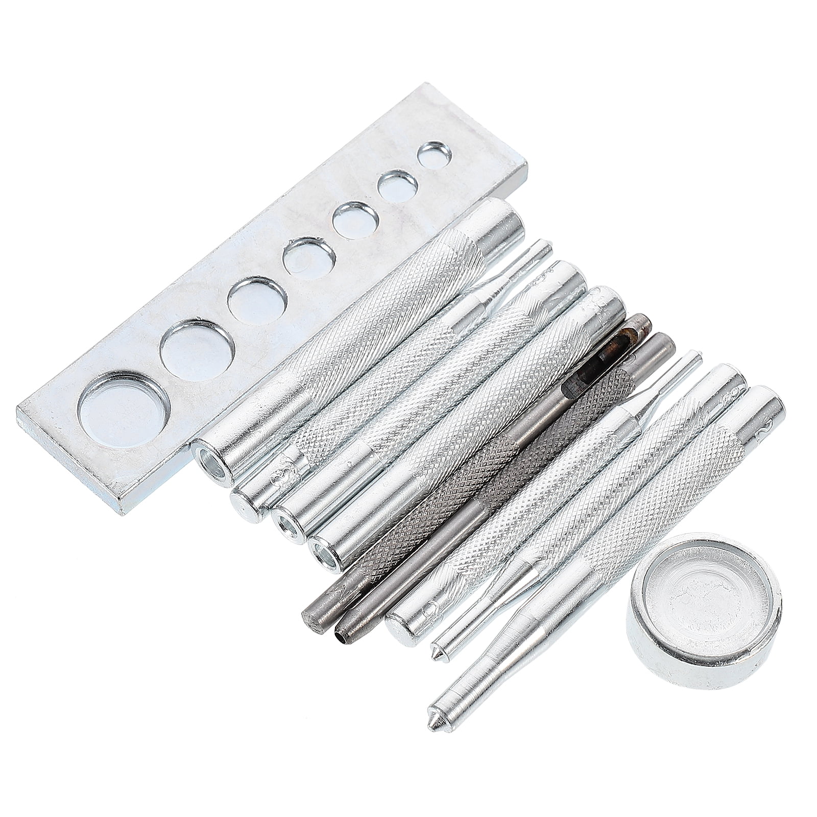 DEMACRIO Rivet Press Tool 11Pcs Set 3.9x3.5in - Walmart.com