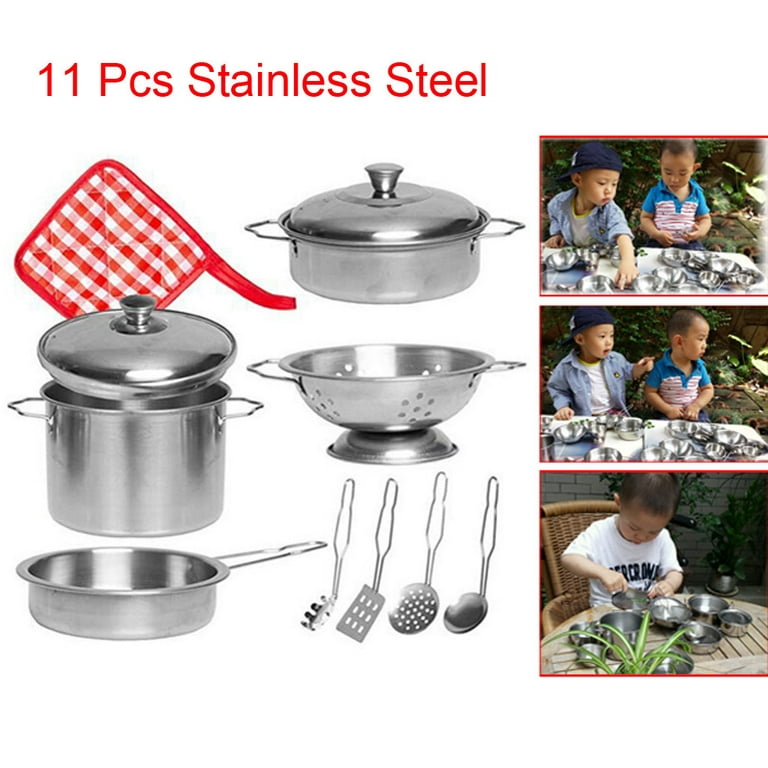 https://i5.walmartimages.com/seo/11-Pcs-Stainless-Steel-Cookware-Set-Kids-Play-House-Kitchen-Toys-Pots-Pans-Gift_e2fa99f3-33f7-47e8-828a-13f382b569a0_1.716defb09b12cbc8a7a039e2235ee3b8.jpeg?odnHeight=768&odnWidth=768&odnBg=FFFFFF