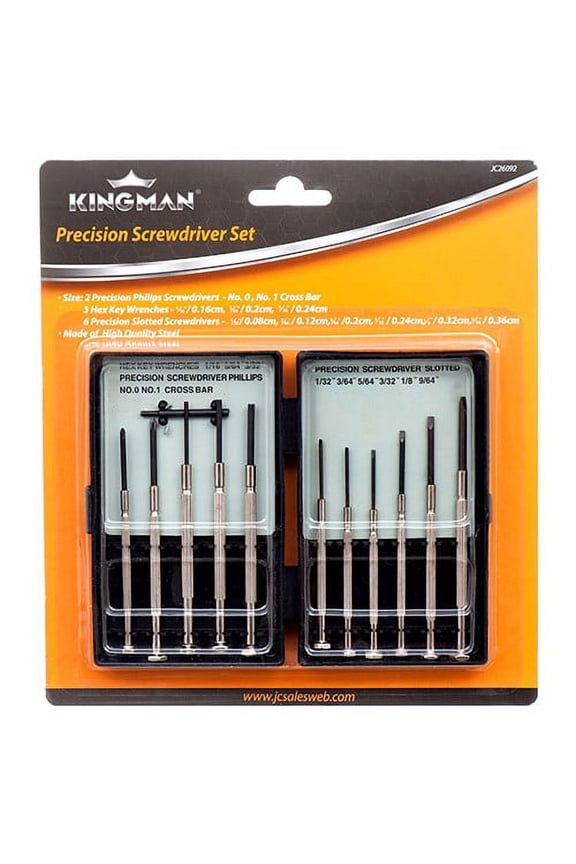 11 Pcs/set Precision Screwdriver Set Jewelry Watch Clock Eyeglasses Repair Tool