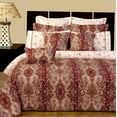 thumbnail image 1 of 11-Piece 100% Cotton Reversible Duvet Cover and Sheet Set - Queen - Hampton, 1 of 2