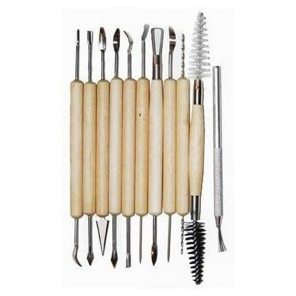 11 Piece Artist's Assorted Sculpture Tools (Hawk: CR-71011)