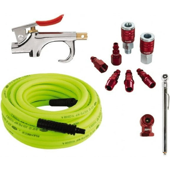 11 Piece Blow Gun & Hose Compressor Accessory Kit