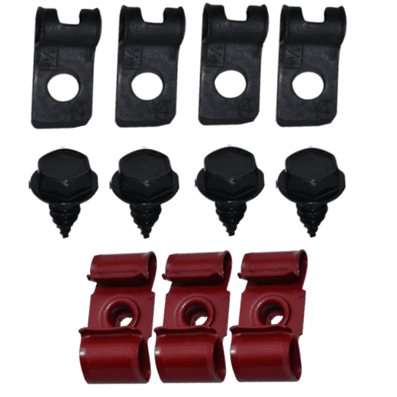 11 Piece Brake Line Clip Set 1960-1966 Chevy and GMC Pickup Trucks 2WD 3/4 Ton Models