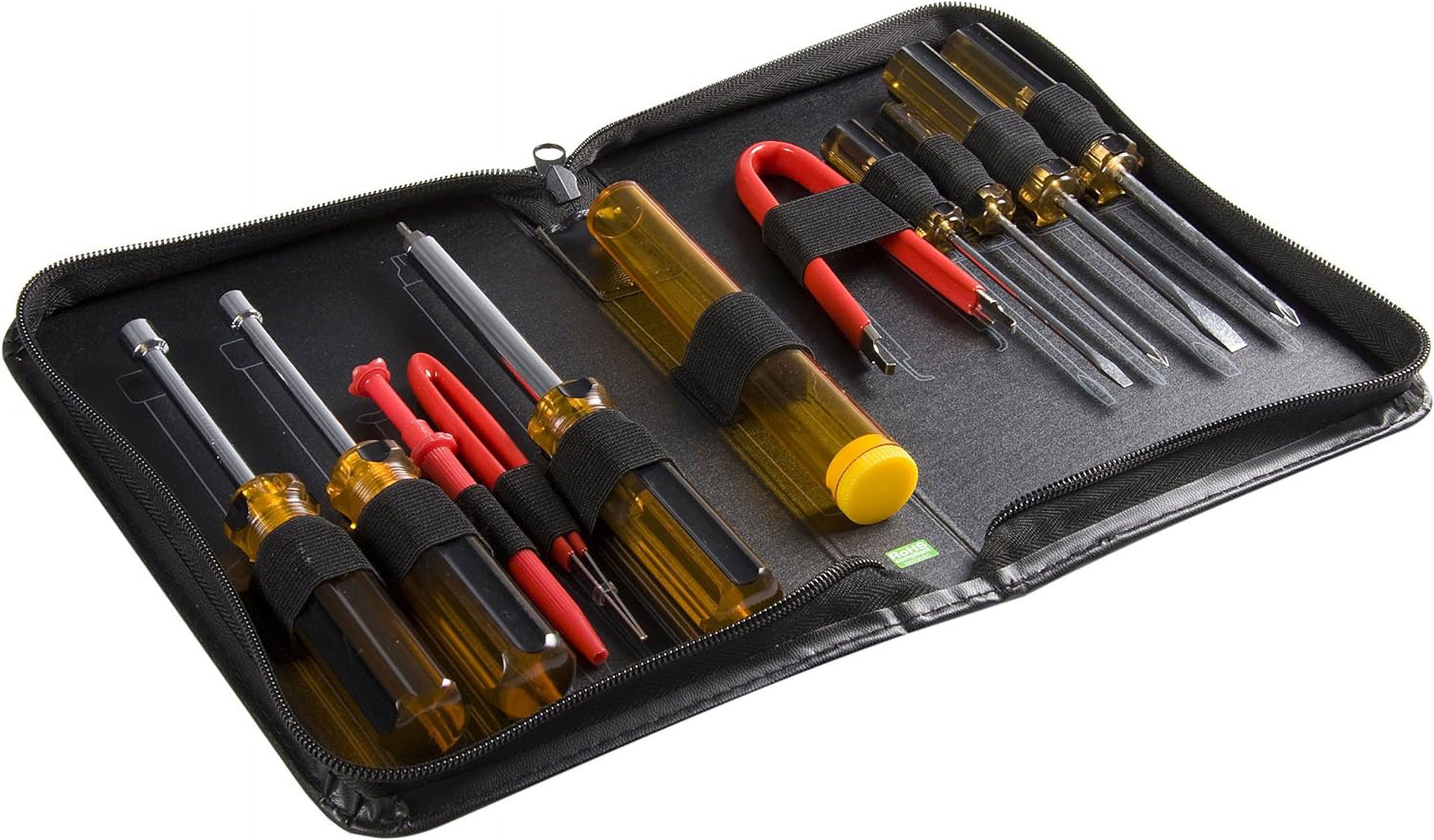 11 Piece Computer Tool Kit PC Repair Tool Kit With Zippered Vinyl