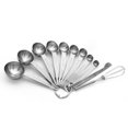 thumbnail image 1 of 11-Piece Measuring Spoon Premium Stainless Steel Set, 1 of 10