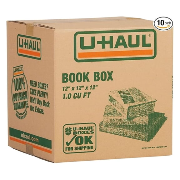11-Piece U-Haul Book Box Moving Kit