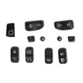 thumbnail image 1 of 11 Pieces Control Switch Cap Buttons Fits For Glide Road King Models 14-19, 1 of 9