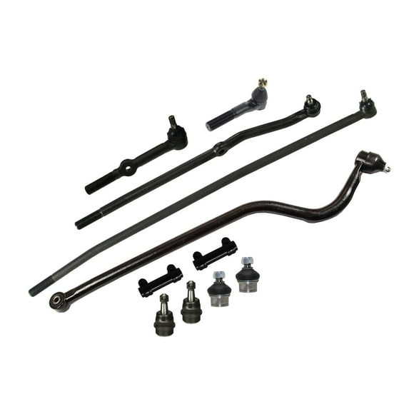 11 Pieces Front Steering & Suspension Tie Rods Adjusting Sleeves Drag Link Track Bar Ball Joints Kit Compatible with 4WD Models Fits select: 1994-1997 DODGE RAM 1500, 1994-1997 DODGE RAM 2500