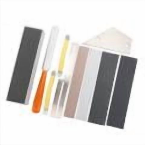 11 Pieces Guitar Grinding Tools Fret File Leveling Bar String Spreader Polishing Sandpaper Fretboard Guards Kit