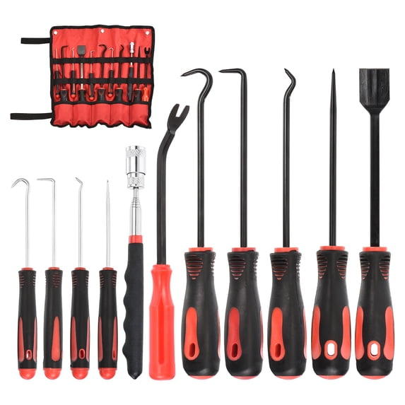11-Piece Precision Pick & Hook Set With Scraper & Magnetic Telescoping Tool – US Seller
