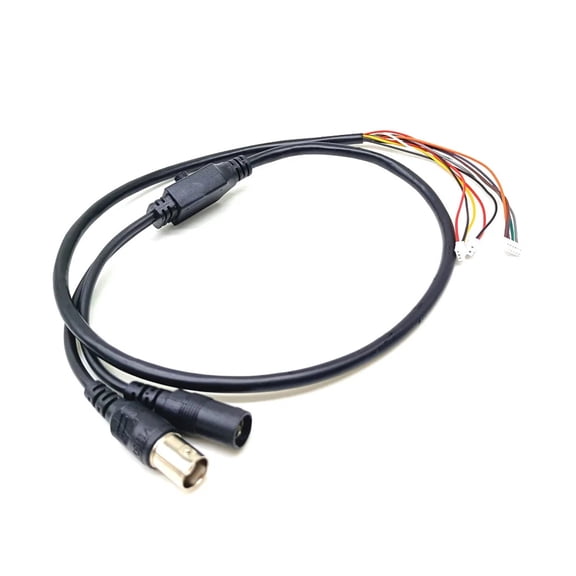 11 Pin Security Camera Connection Cable Featuring OSDs Input Power Supply BNC