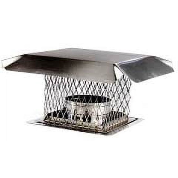 11" Rain Cap 304 Stainless Steel