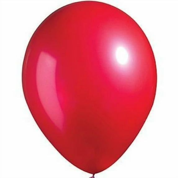 11" Red Metallic Balloons (2Dz) - Party Decor - 24 Pieces