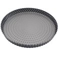 thumbnail image 1 of 11" Round Pizza Baking Pan Rectangular Perforated Fruit Pie Removable Loose Bottom Pie Pan Mould Bakeware, 1 of 7