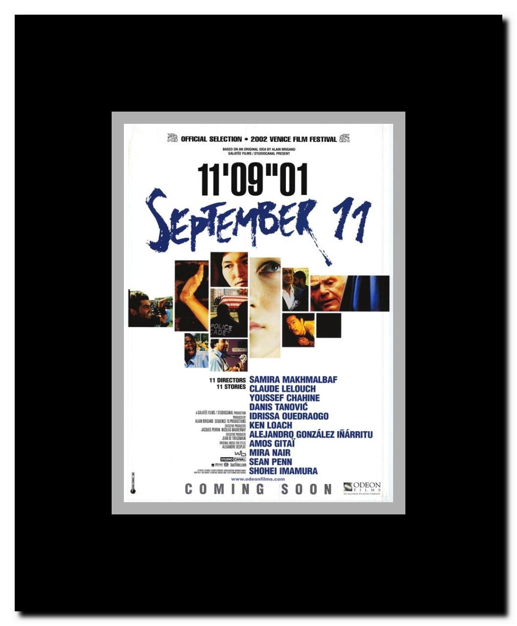 11-Sep Framed Movie Poster