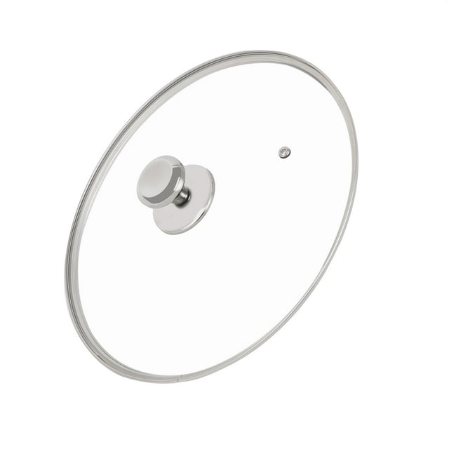 11" Tempered Glass Lid for Frying Pan Pot, Clatine Replacement Cover