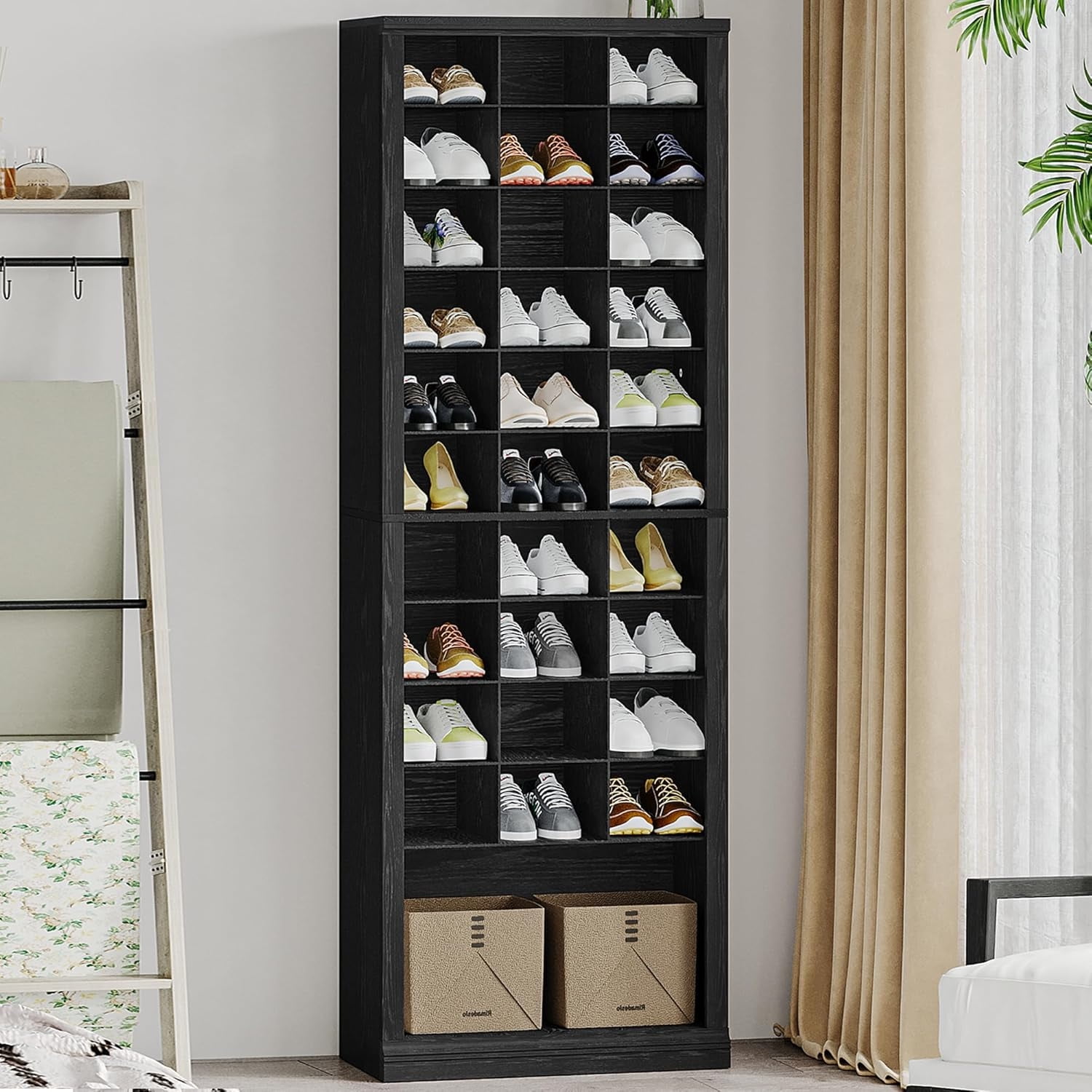 11Tier Shoe Storage Free Standing Closet Organizers and