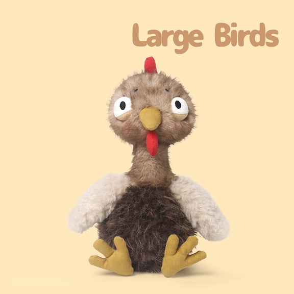 11" Turkey Stuffed Animals Bird Series Ultra Soft Plush Toys Cute Cuddly Plush Doll High Quality Soft Huggable Stuffed Plush Animals